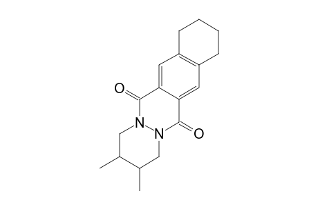 2,3-DIMETHYL-6,13-DIOXO-1,2,3,4,6,8,9,10,11,13-DECAHYDRO-BENZO-[G]-PYRIDAZINE-[1.2-B]-PHTHALAZINE