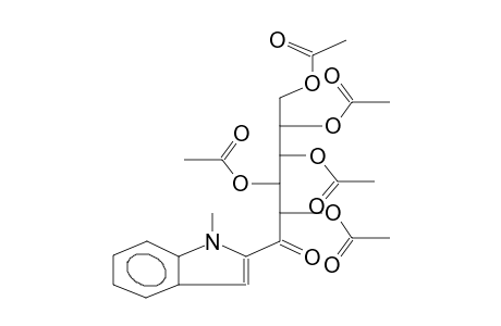 1-C-(N-METHYLINDOL-2-YL)-2,3,4,5,6-PENTA-O-ACETYL-D-GLUCOHEXULOSE