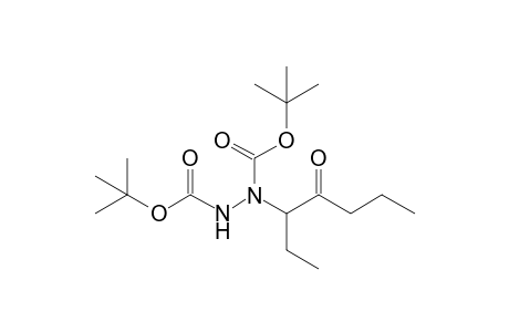 Di(tert-butyl) 1-(1-ethyl-2-oxopentyl)-1,2-hydrazinedicarboxylate