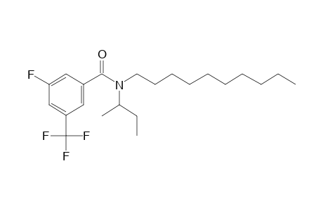 Benzamide, 3-fluoro-5-trifluoromethyl-N-(2-butyl)-N-decyl-