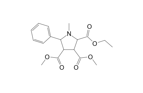 anti dimethyl 5-phenyl-2-ethoxycarbonyl-1-methylpyrrolidin-3,4-dicarboxylate