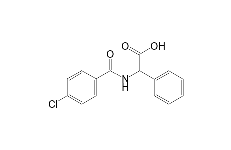 Acetic acid, 2-(4-chlorobenzoylamino)-2-phenyl-