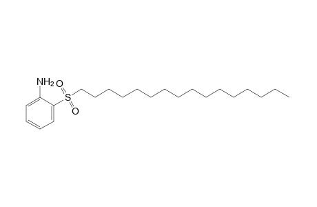 o-(Hexadecylsulfonyl)aniline