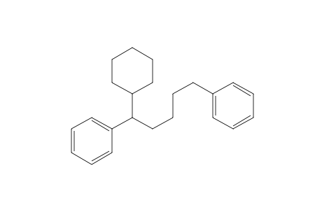 (1-Cyclohexyl-5-phenyl-pentyl)benzene