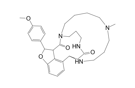 4H-1,16-Etheno-5,15-(propaniminoethano)furo[3,4-l][1,5,10]triazacyclohexadecine-4,21-dione, 3,3a,6,7,8,9,10,11,12,13,14,15-dodecahydro-3-(4-methoxyphenyl)-10-methyl-