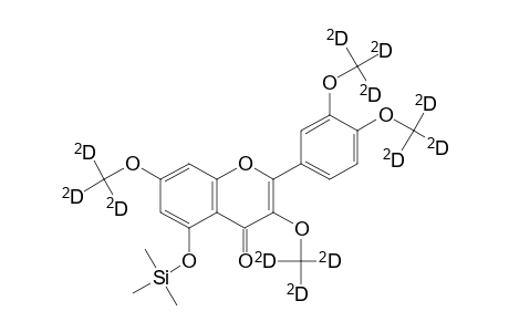 3,7,3',4'-tetra-O-trideuteriomethyl-5-O-trimethylsilylquercetin