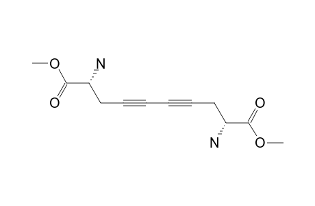 Dimethyl (2R,9R)-2,9-diamino-4,6-decadiynoate