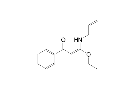 (E)-3-(allylamino)-3-ethoxy-1-phenyl-prop-2-en-1-one