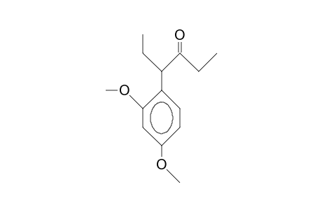 3-HEXANONE, 4-/2,4-DIMETHOXYPHENYL/-,