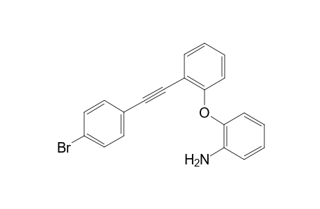 2-[2-(4-bromophenylethynyl)phenoxy]aniline