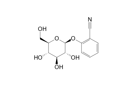 o-(beta-D-Glucopyranosyloxy)benzonitrile