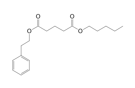 Glutaric acid, pentyl phenethyl ester