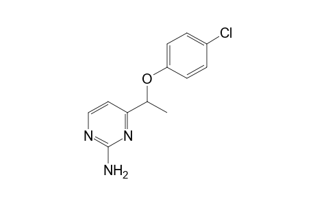 2-AMINO-4-[1-(p-CHLOROPHENOXY)ETHYL]PYRIMIDINE