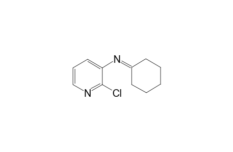 2-Chloro-3-(cyclohexylideneimino)pyridine