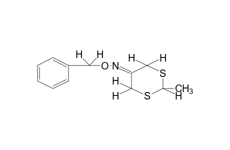 2-methyl-m-dithian-5-one, O-benzyloxime