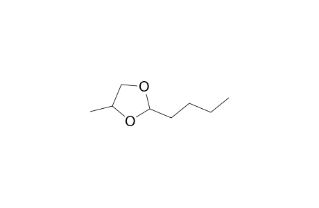 1,3-Dioxolane, 2-butyl-4-methyl-