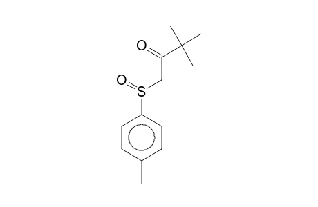 3,3-Dimethyl-1-(toluene-4-sulfinyl)butan-2-one