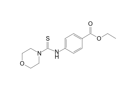 p-[(morpholino)thiocarboxamido]benzoic acid, ethyl ester