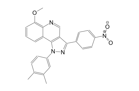 1-(3,4-dimethylphenyl)-6-methoxy-3-(4-nitrophenyl)-1H-pyrazolo[4,3-c]quinoline