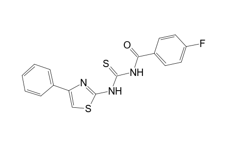 1-(4-Fluoro-benzoyl)-3-(4-phenyl-thiazol-2-yl)-thiourea