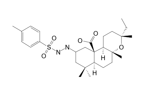 8-ALPHA,13-EPOXY-2-(PARA-TOLUENESULFONYLHYDRAZONO)-LABDAN-20-OIC-ACID