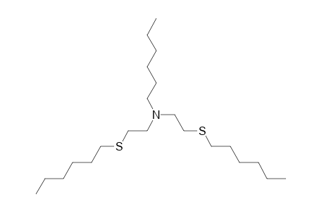 N,N'-bis[2-(hexylthio)ethyl]hexylamine