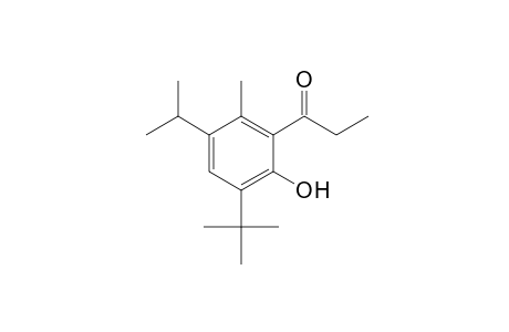 3'-tert-butyl-2'-hydroxy-5'-isopropyl-6'-methylpropiophenone