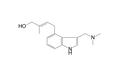 4-(3-Dimethylaminomethyl-1H-indol-4-yl)-2-methyl-but-2-en-1-ol