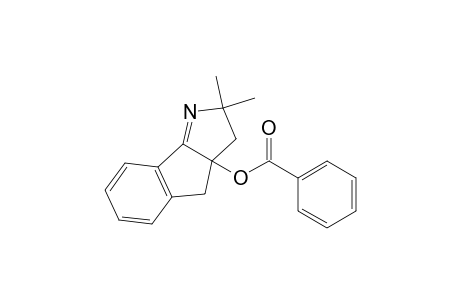 3a-Benzoyloxy-2,2-dimethyl-2,3,3a,4-tetrahydro-indeno(1,2-B)pyrrole