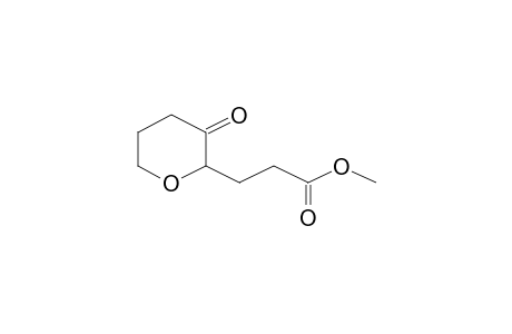 3-(3-Oxo-tetrahydro-pyran-2-yl)-propionic acid, methyl ester