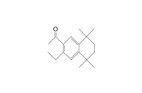 Ethanone, 1-(3-ethyl-5,6,7,8-tetrahydro-5,5,8,8-tetramethyl-2-naphthalenyl)-