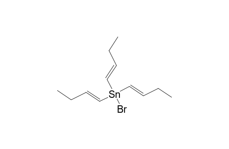 Bromo(tri[(1E)-1-butenyl])stannane