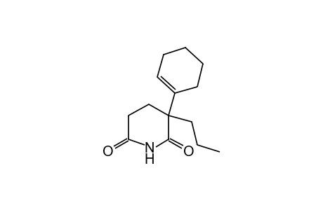 GLUTARIMIDE, 2-/1-CYCLOHEXEN-1-YL/- 2-PROPYL-,