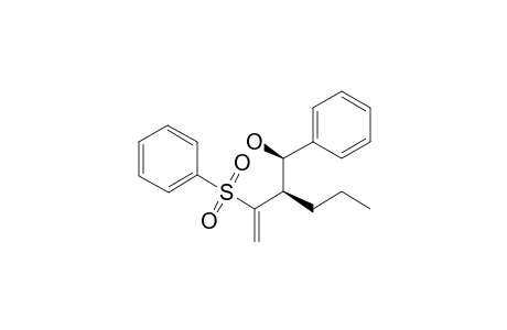 R*,R*-3-PHENYLSULFONYL-2-PROPYL-1-PHENYLBUT-3-EN-1-OL