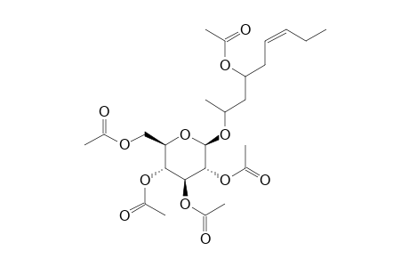 .beta.-D-Glucopyranoside, (5Z)-1-methyl-3-hydroxy-5-octen-1-yl, 5ac