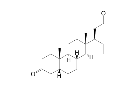 5-.beta.-Pregnan-21-ol-3-one