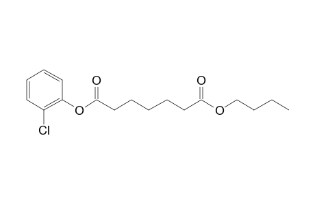 Pimelic acid, butyl 2-chlorophenyl ester