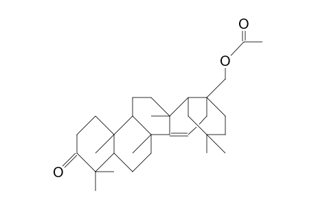28-Acetoxy-D-friedoolean-14-en-3-one