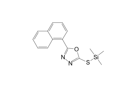 5-(1-Naphthyl)-1,3,4-oxadiazole-2-thiol, tms derivative