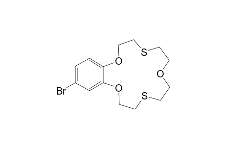 1,10-Dithia-4,7,13-trioxa-5,6-(4'-bromobenzo)cyclopentadec-5-ene