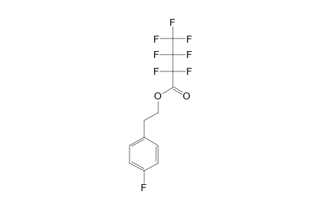 4-Fluorophenethyl alcohol, heptafluorobutyrate