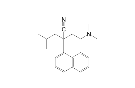 alpha-[2-(DIMETHYLAMINO)ETHYL]-alpha-ISOBUTYL-1-NAPHTHALENEACETONITRILE