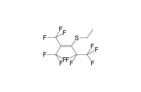 2-TRIFLUOROMETHYL-3-ETHYLTHIOPERFLUORO-2-PENTENE