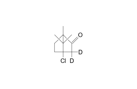 3,3-DIDEUTERIO-4-CHLORO-CAMPHOR