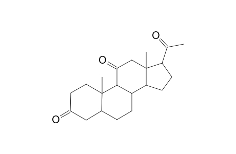 5a-Pregnane-3,11,20-trione