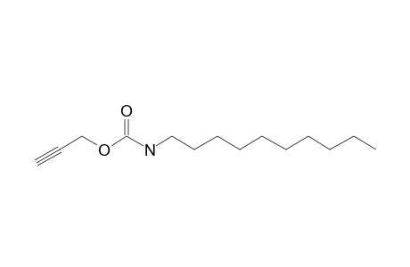 Carbonic acid, monoamide, N-decyl-, propargyl ester