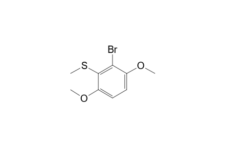 6-Bromo-2,5-dimethoxy-thioanisole