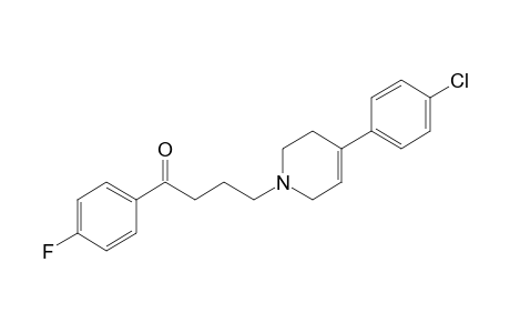 4-(p-Chlorophenyl)-1-[4'-(4"-fluorophenyl)-4'-oxobutyl]-1,2,3,6-tetrahydropyridine