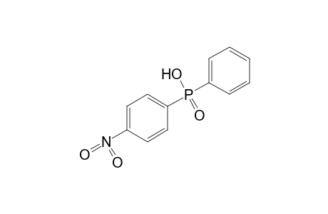 (p-nitrophenyl)phenylphosphinic acid