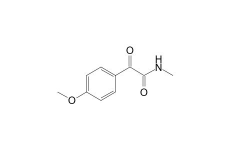2-(4-METHOXYPHENYL)-N-METHYL-2-OXOACETAMIDE